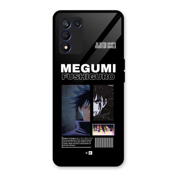 Megumi Fushiguro Glass Back Case for Realme 9 5G Speed
