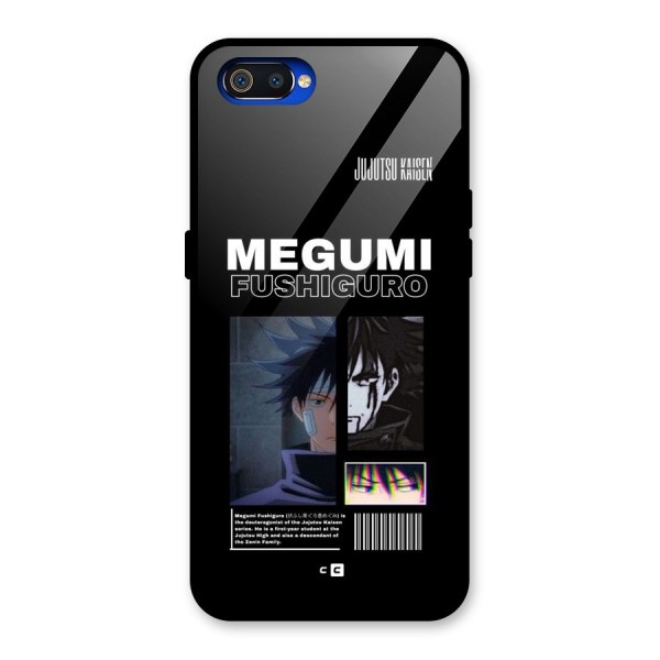 Megumi Fushiguro Glass Back Case for Realme C2