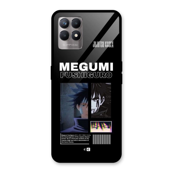 Megumi Fushiguro Glass Back Case for Realme Narzo 50
