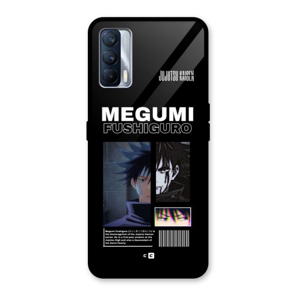 Megumi Fushiguro Glass Back Case for Realme X7