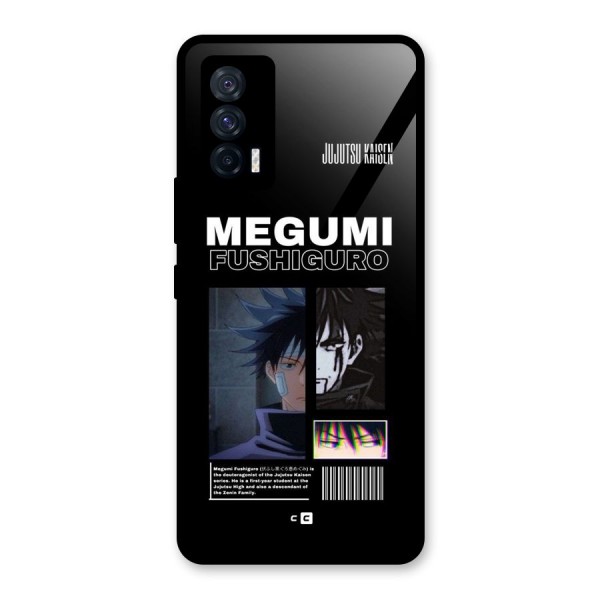Megumi Fushiguro Glass Back Case for Vivo iQOO 7 5G