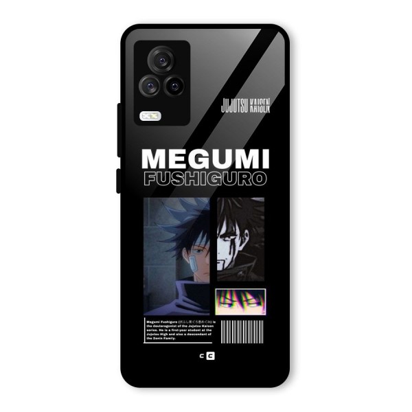 Megumi Fushiguro Glass Back Case for Vivo iQOO 7 Legend 5G