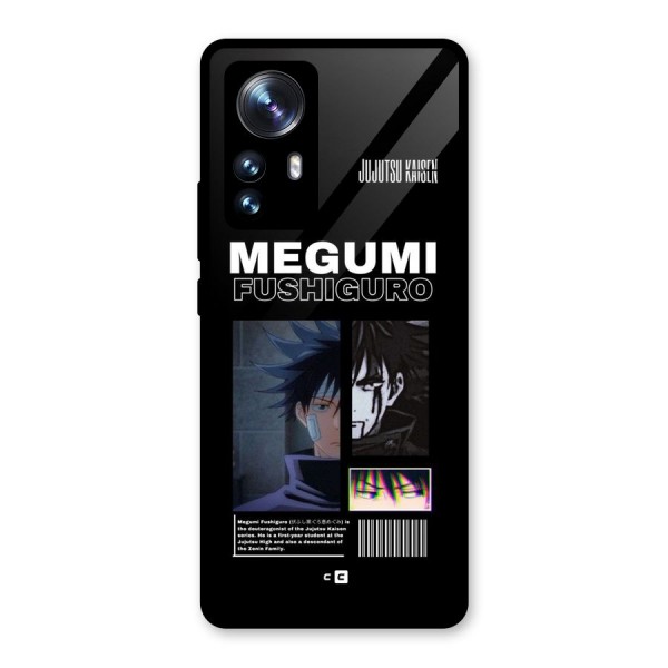 Megumi Fushiguro Glass Back Case for Xiaomi 12 Pro