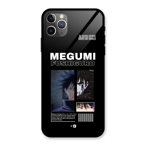Megumi Fushiguro Glass Back Case for iPhone 11 Pro Max