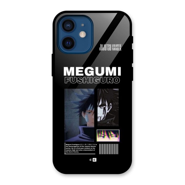 Megumi Fushiguro Glass Back Case for iPhone 12 Mini