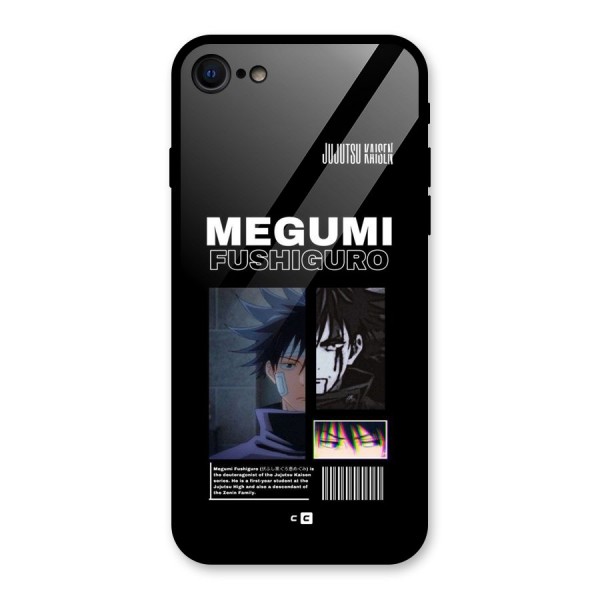 Megumi Fushiguro Glass Back Case for iPhone 7