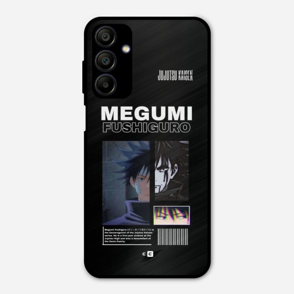 Megumi Fushiguro Metal Back Case for Galaxy A15 5G
