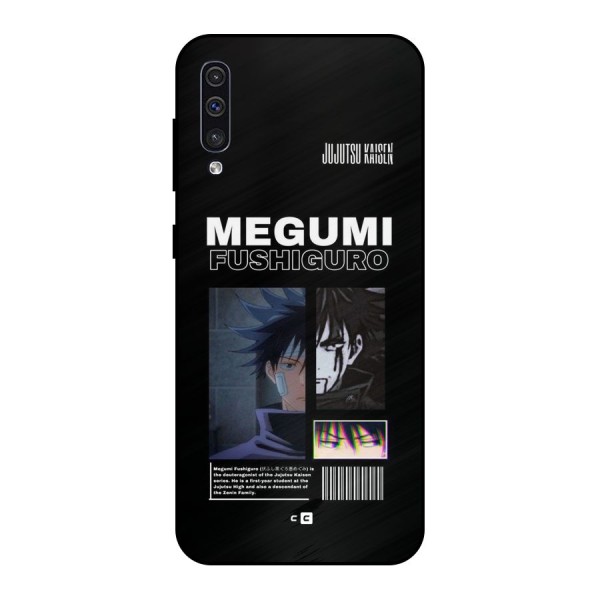 Megumi Fushiguro Metal Back Case for Galaxy A30s