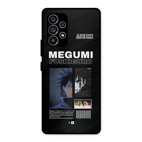 Megumi Fushiguro Metal Back Case for Galaxy A53 5G