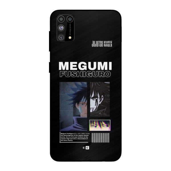 Megumi Fushiguro Metal Back Case for Galaxy F41