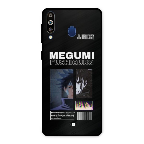 Megumi Fushiguro Metal Back Case for Galaxy M30