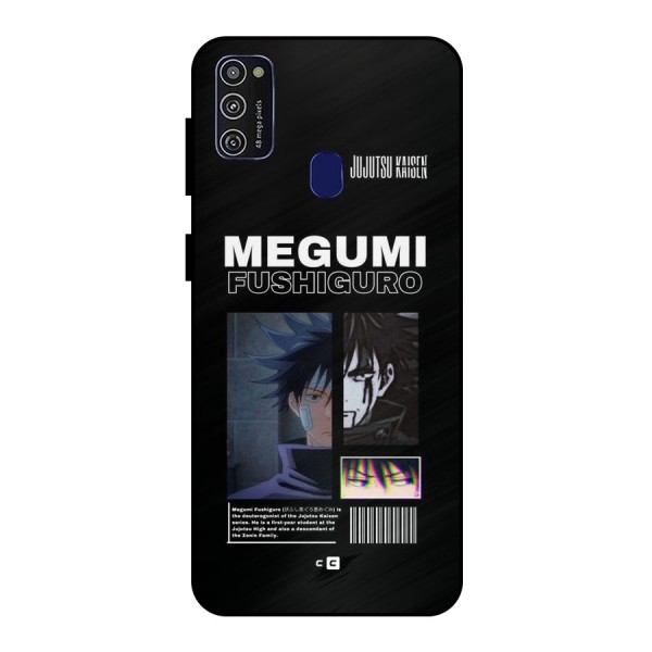 Megumi Fushiguro Metal Back Case for Galaxy M30s