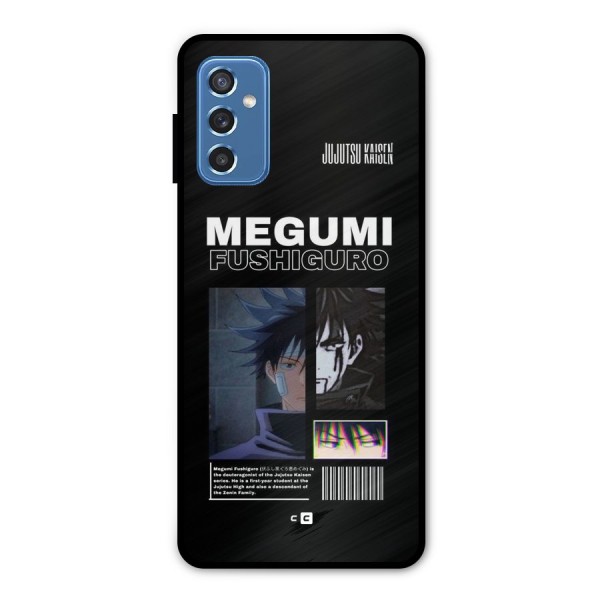 Megumi Fushiguro Metal Back Case for Galaxy M52 5G