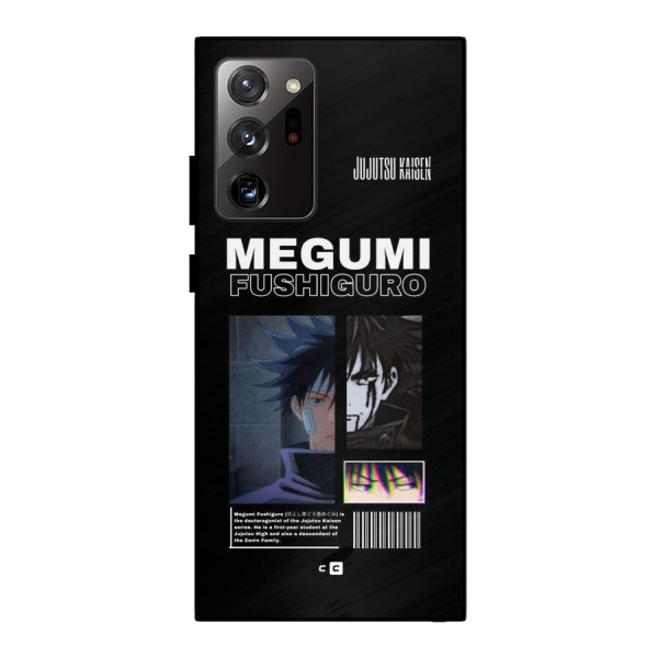 Megumi Fushiguro Metal Back Case for Galaxy Note 20 Ultra