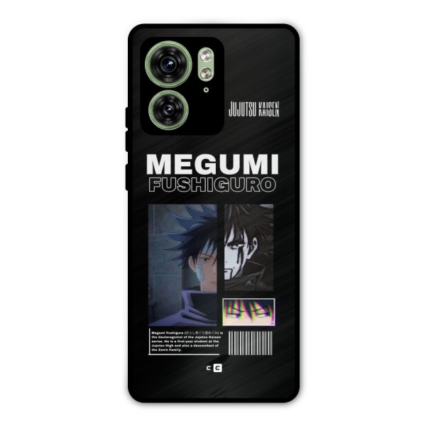 Megumi Fushiguro Metal Back Case for Motorola Edge 40 5G