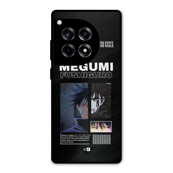 Megumi Fushiguro Metal Back Case for OnePlus 12R