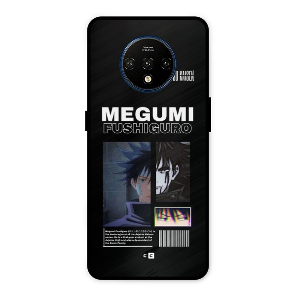 Megumi Fushiguro Metal Back Case for OnePlus 7T