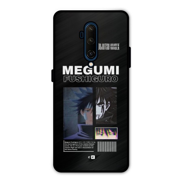 Megumi Fushiguro Metal Back Case for OnePlus 7T Pro