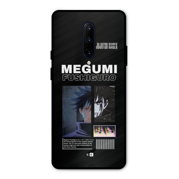 Megumi Fushiguro Metal Back Case for OnePlus 7 Pro