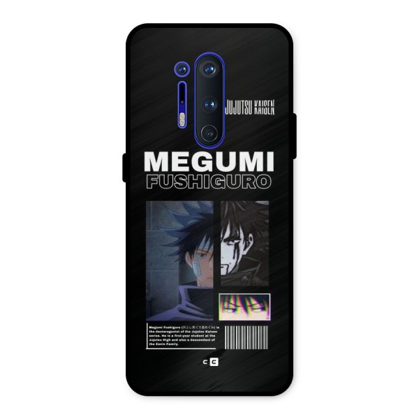 Megumi Fushiguro Metal Back Case for OnePlus 8 Pro