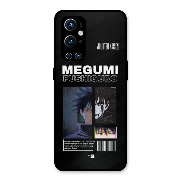 Megumi Fushiguro Metal Back Case for OnePlus 9 Pro