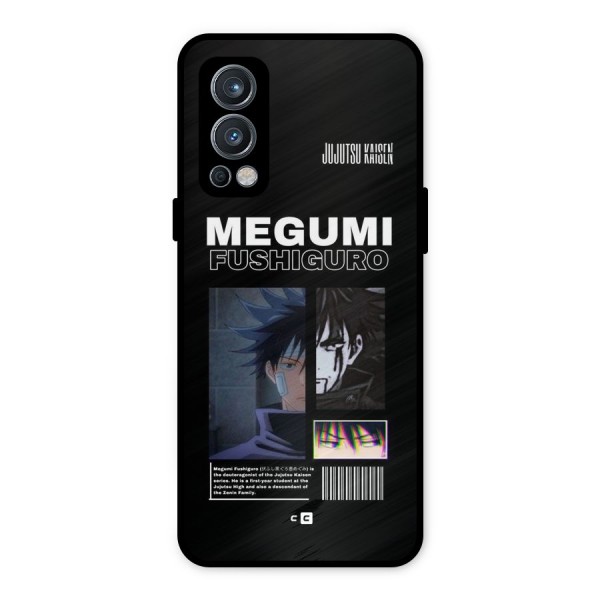 Megumi Fushiguro Metal Back Case for OnePlus Nord 2 5G