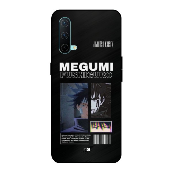 Megumi Fushiguro Metal Back Case for OnePlus Nord CE 5G