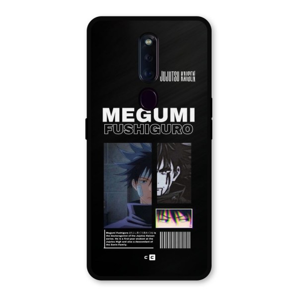 Megumi Fushiguro Metal Back Case for Oppo F11 Pro