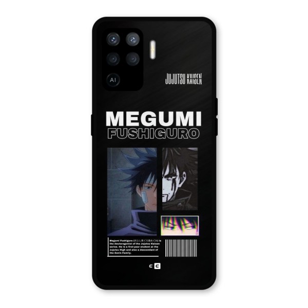 Megumi Fushiguro Metal Back Case for Oppo F19 Pro