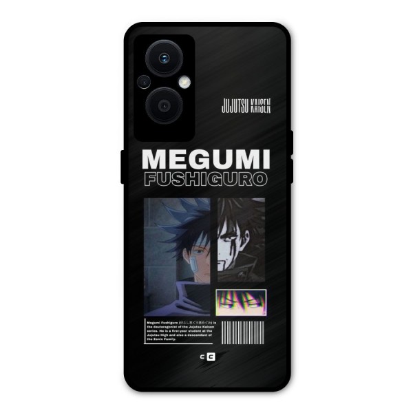 Megumi Fushiguro Metal Back Case for Oppo F21s Pro 5G