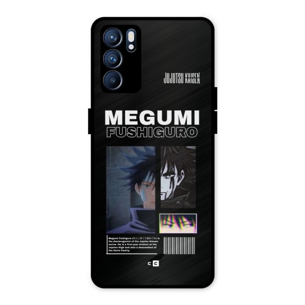 Megumi Fushiguro Metal Back Case for Oppo Reno6 5G