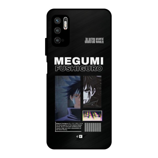 Megumi Fushiguro Metal Back Case for Poco M3 Pro 5G