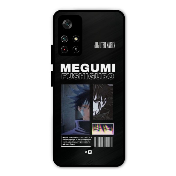 Megumi Fushiguro Metal Back Case for Poco M4 Pro 5G