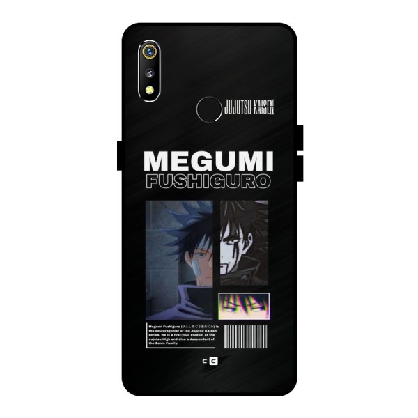 Megumi Fushiguro Metal Back Case for Realme 3