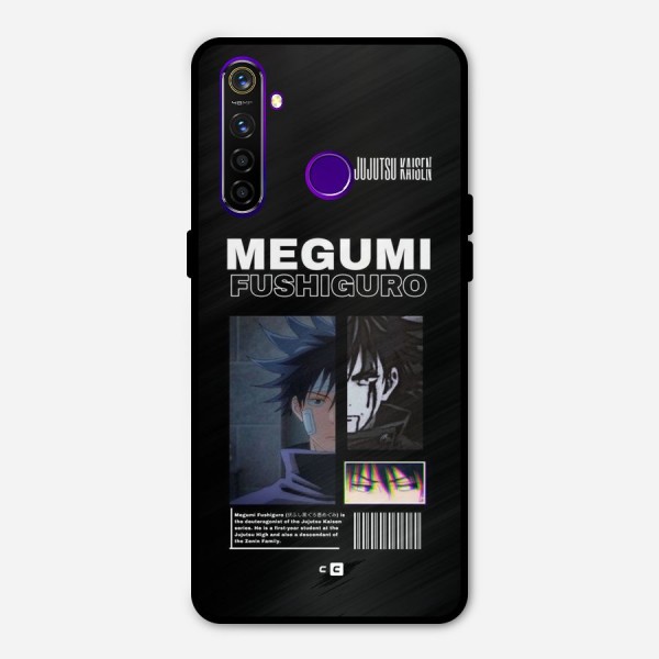 Megumi Fushiguro Metal Back Case for Realme 5 Pro