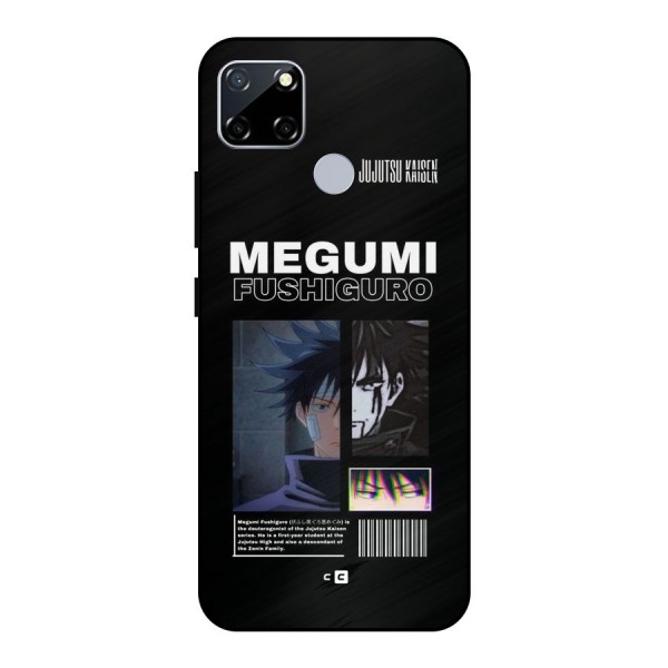 Megumi Fushiguro Metal Back Case for Realme Narzo 30A