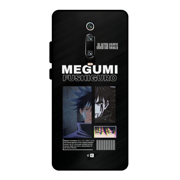 Megumi Fushiguro Metal Back Case for Redmi K20