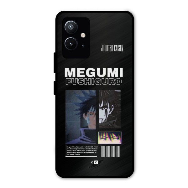 Megumi Fushiguro Metal Back Case for Vivo T1 5G