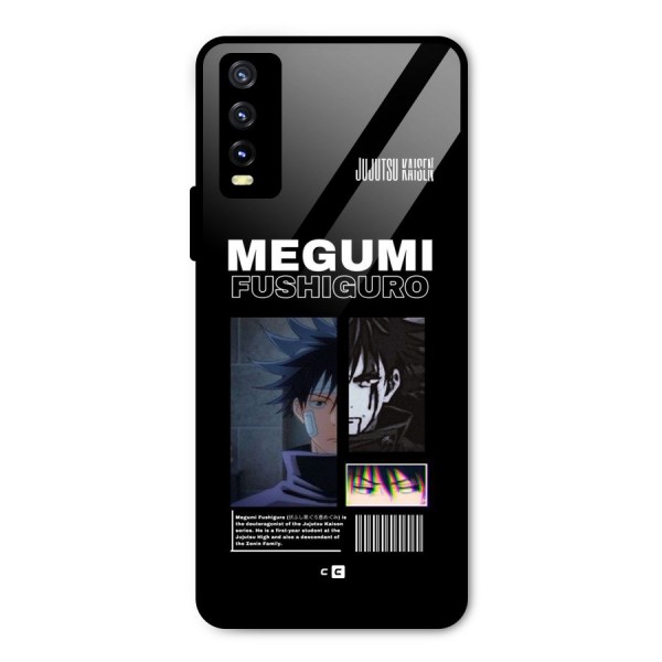 Megumi Fushiguro Metal Back Case for Vivo Y20t