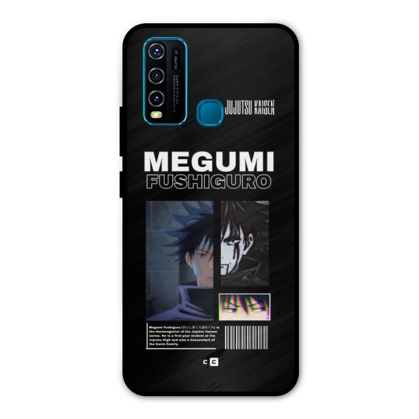 Megumi Fushiguro Metal Back Case for Vivo Y30