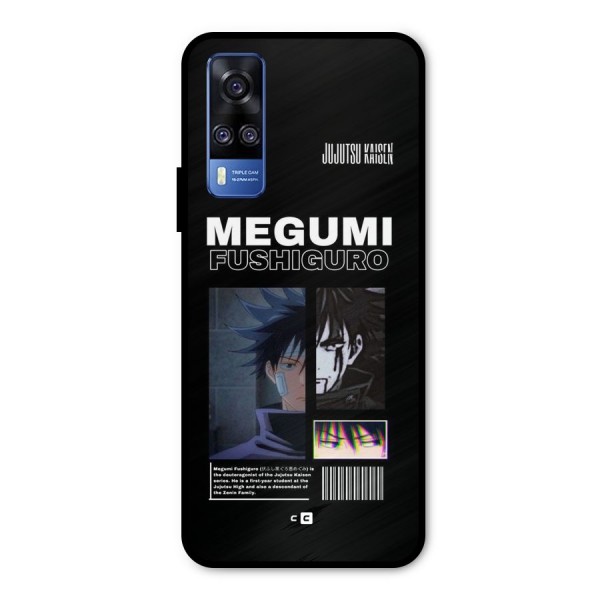 Megumi Fushiguro Metal Back Case for Vivo Y51A