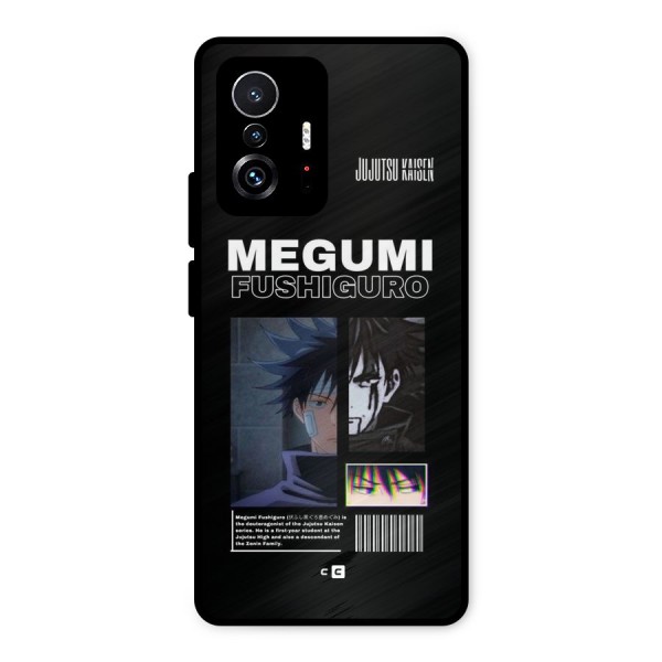 Megumi Fushiguro Metal Back Case for Xiaomi 11T Pro