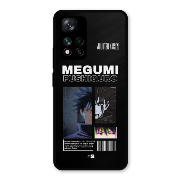 Megumi Fushiguro Metal Back Case for Xiaomi 11i Hypercharge 5G