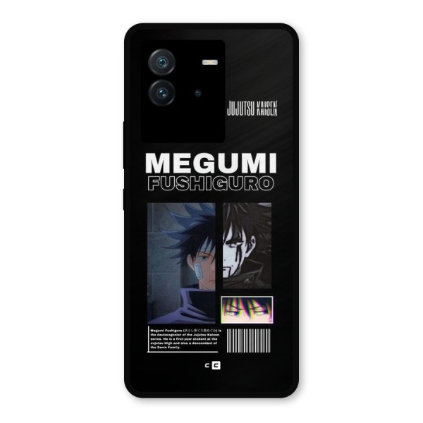 Megumi Fushiguro Metal Back Case for iQOO Neo 6 5G