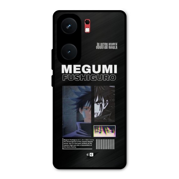 Megumi Fushiguro Metal Back Case for iQOO Neo 9 Pro