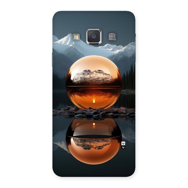 Metal Moon Back Case for Galaxy A3
