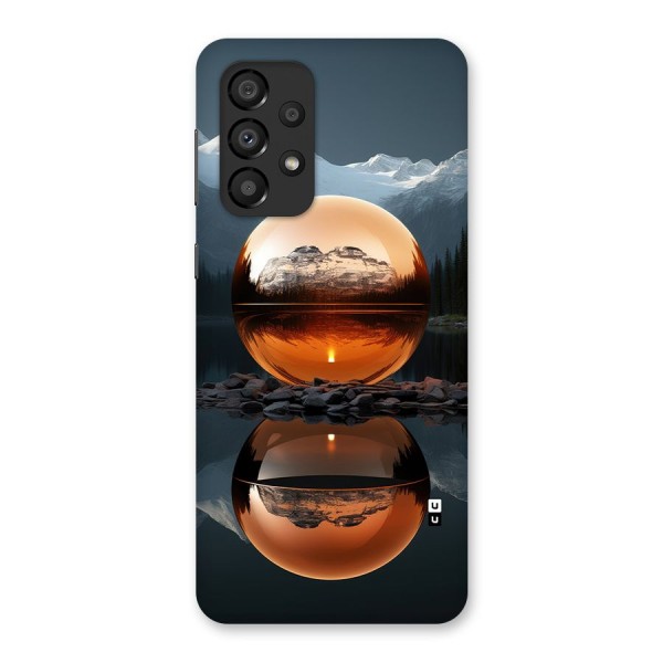 Metal Moon Back Case for Galaxy A33 5G
