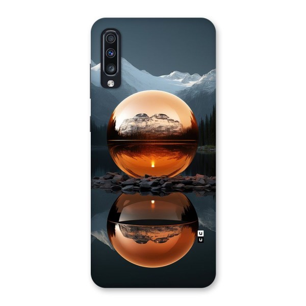 Metal Moon Back Case for Galaxy A70