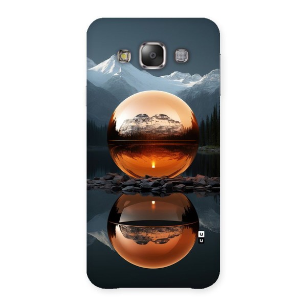 Metal Moon Back Case for Galaxy E7