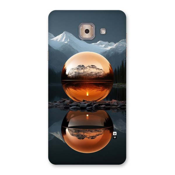 Metal Moon Back Case for Galaxy J7 Max